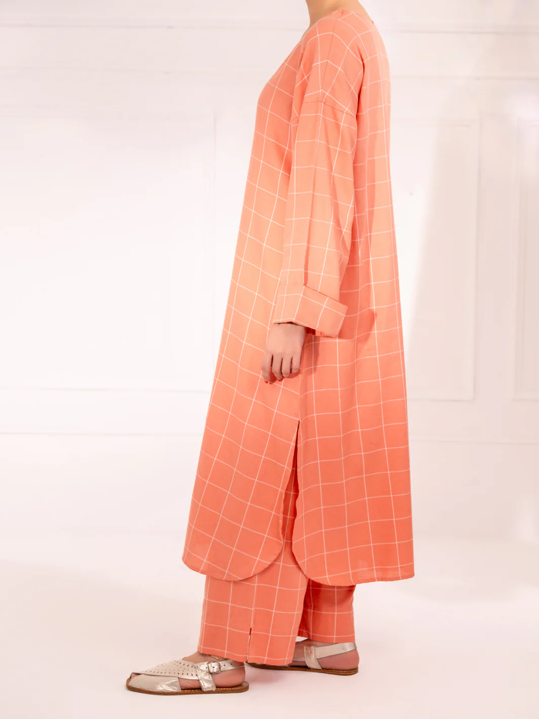 Light Pink 2Pc Stitched - AL-2PS-LKS-1076 - Image 4