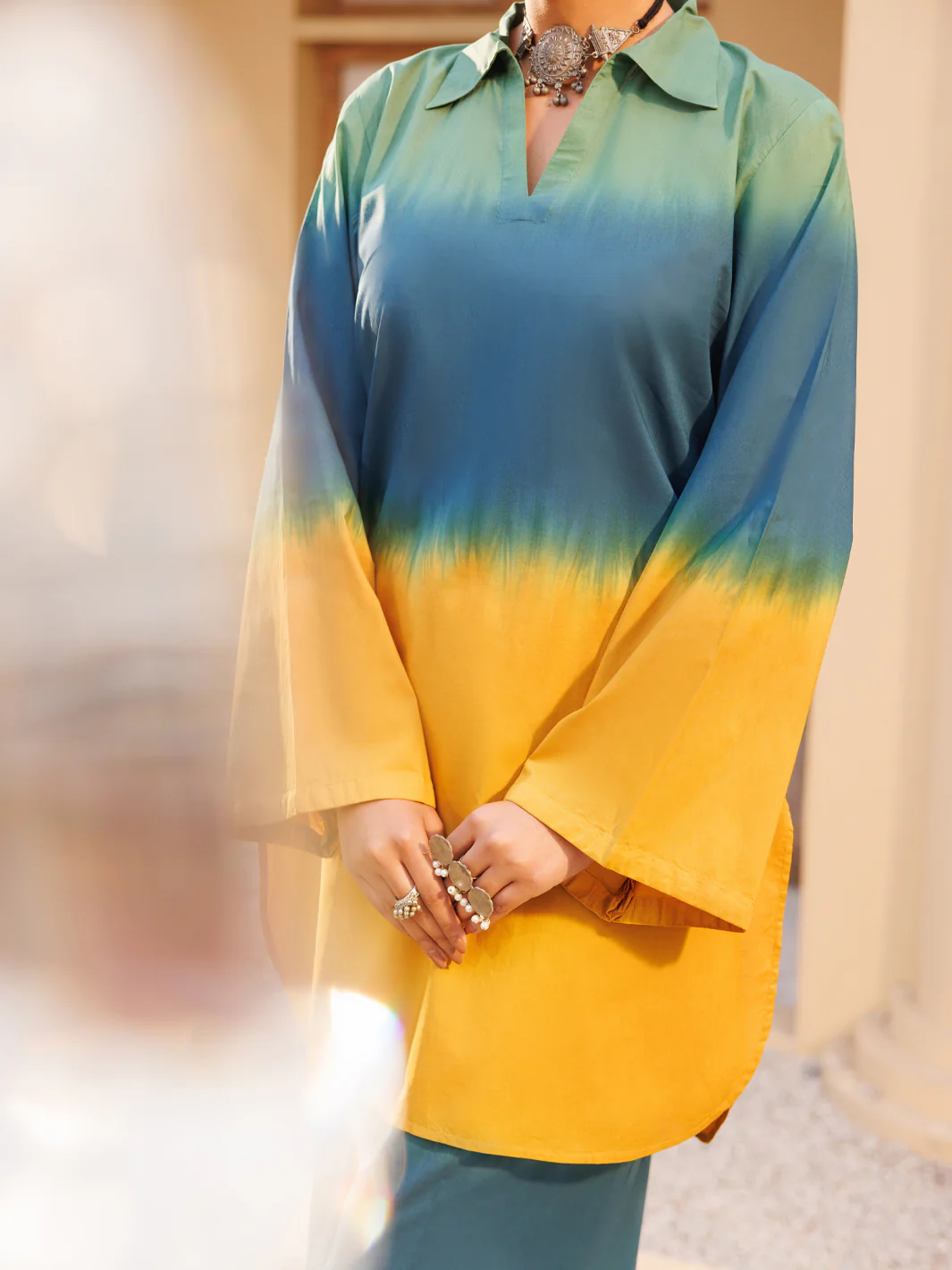 Multicolor Lawn Stitched 2Pc - AL-2PS-LKS-1117 - Image 2