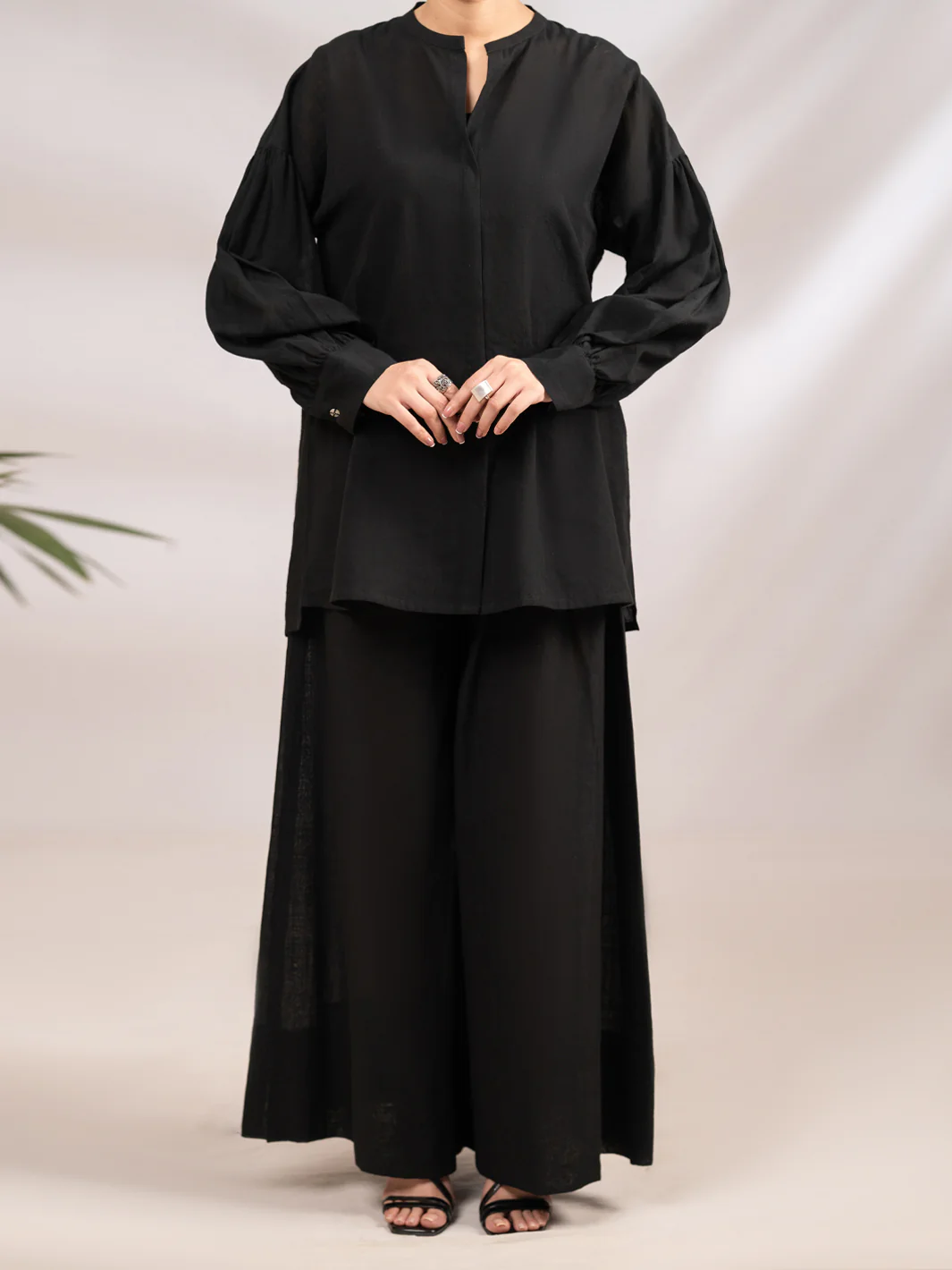 Black Crosshatch 2Pc Stitched - AL-2PS-LKS-1126