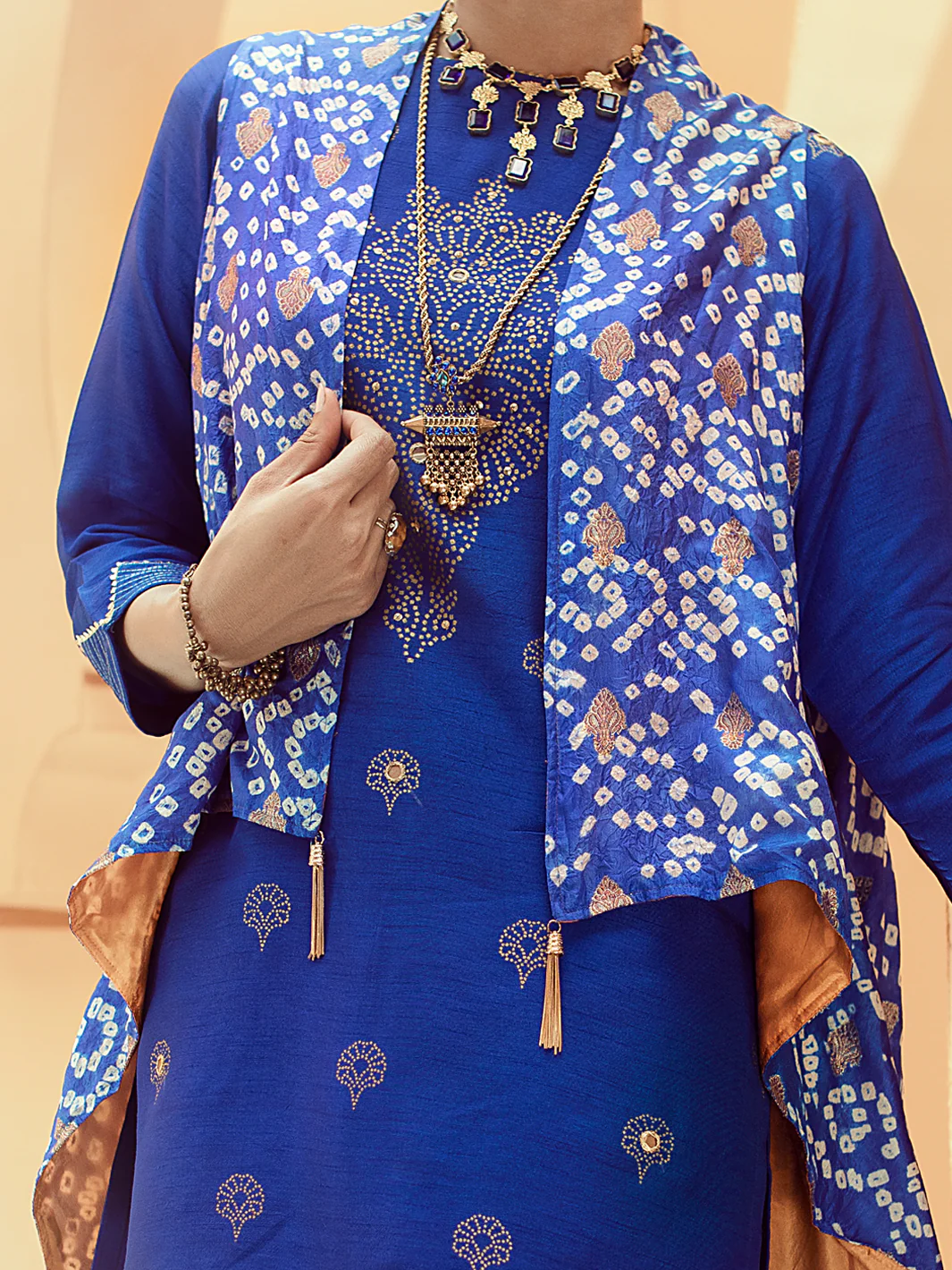 Blue 2Pc Formal Stitched - AL-2PS-LS-320 - Image 3