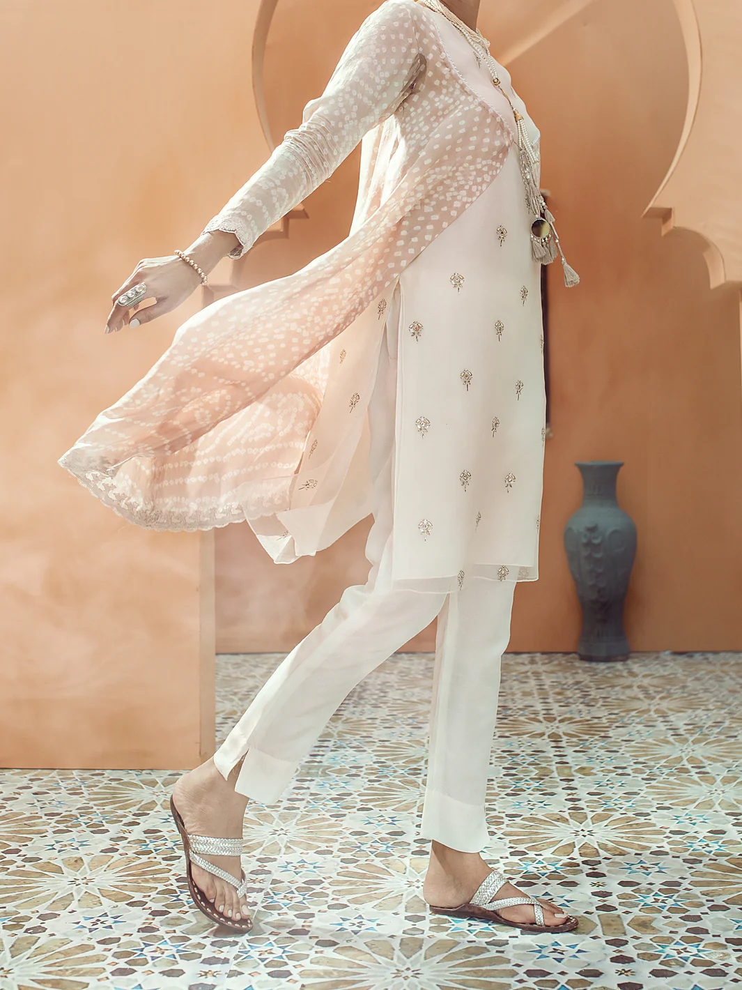 Beige 2Pc Formal Stitched - AL-2PS-LS-324 - Image 2