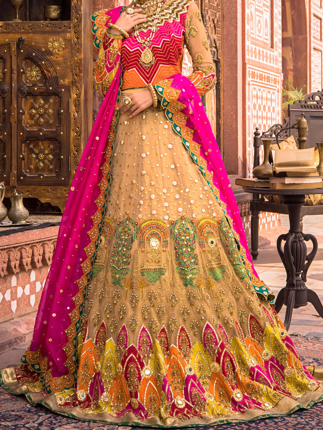 Bridal Dress - AL-BRD-009 - Image 3