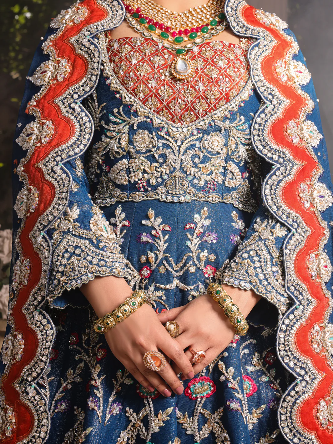 Bridal Dress - AL-BRD-014 - Image 3