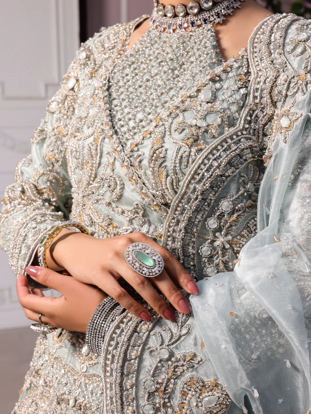 Bridal Dress - AL-BRD-015 - Image 2