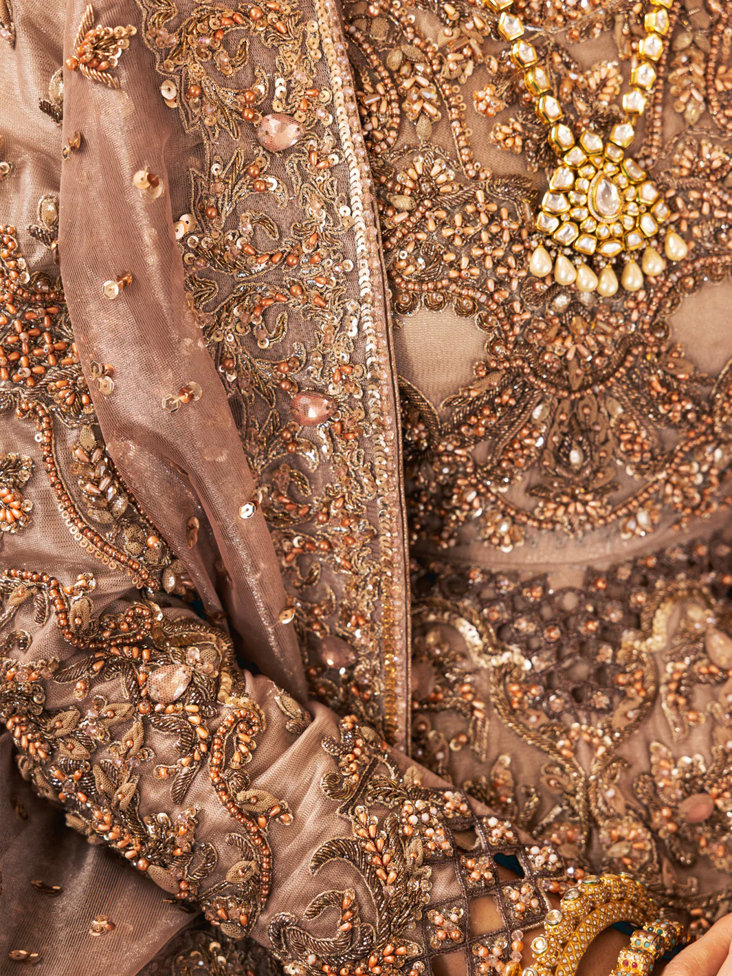 Bridal Dress - AL-BRD-018 - Image 4