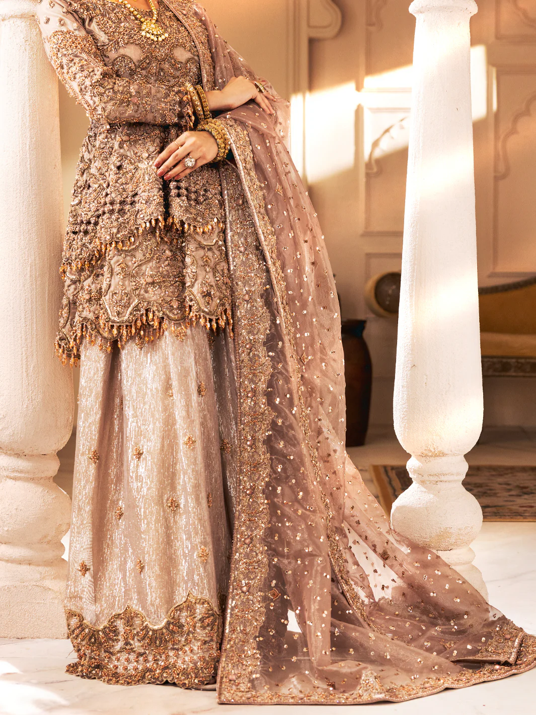 Bridal Dress - AL-BRD-018 - Image 6