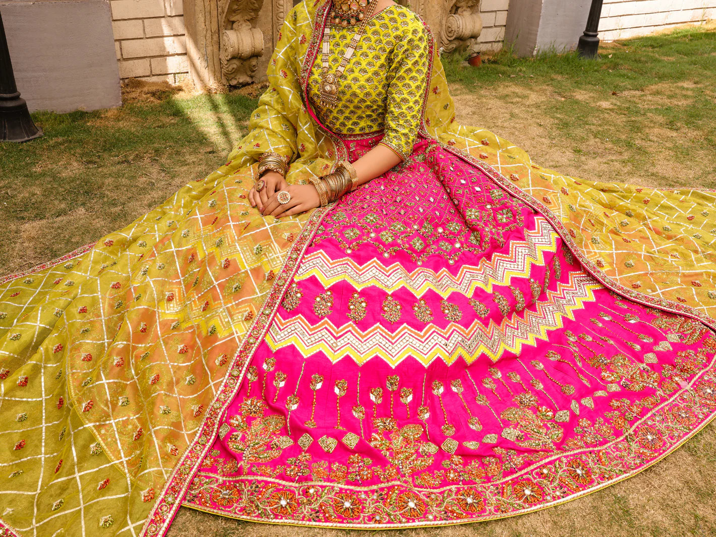 Bridal Dress - AL-BRD-019 - Image 5