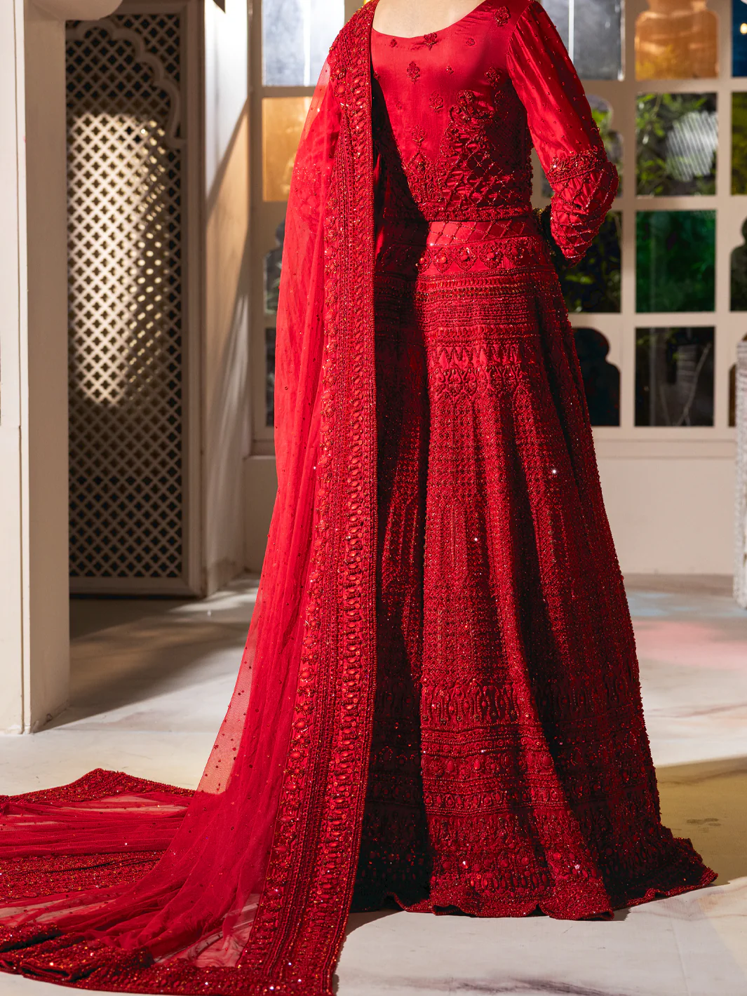 Bridal Dress - AL-BRD-028 - Image 2