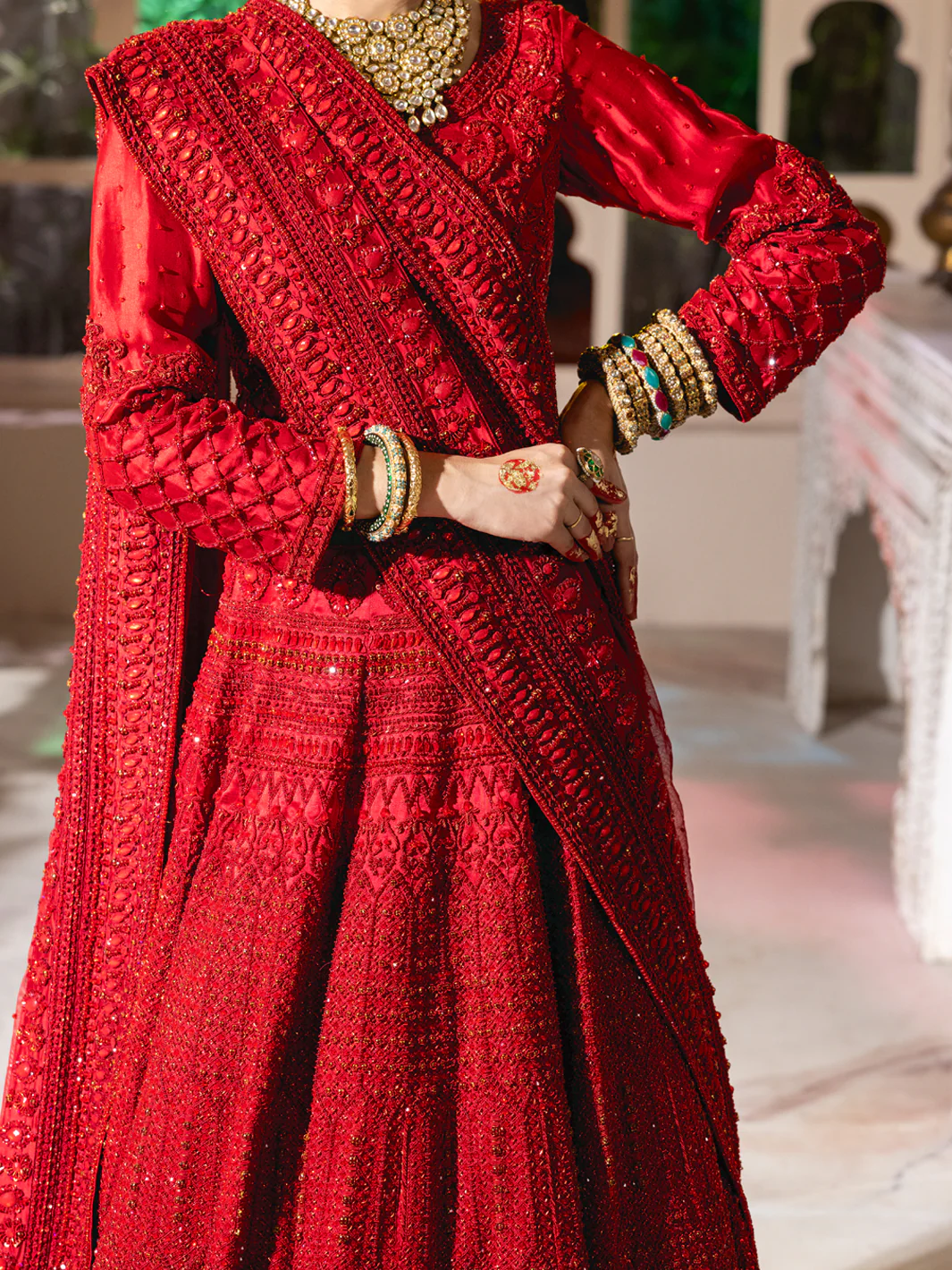 Bridal Dress - AL-BRD-028 - Image 7