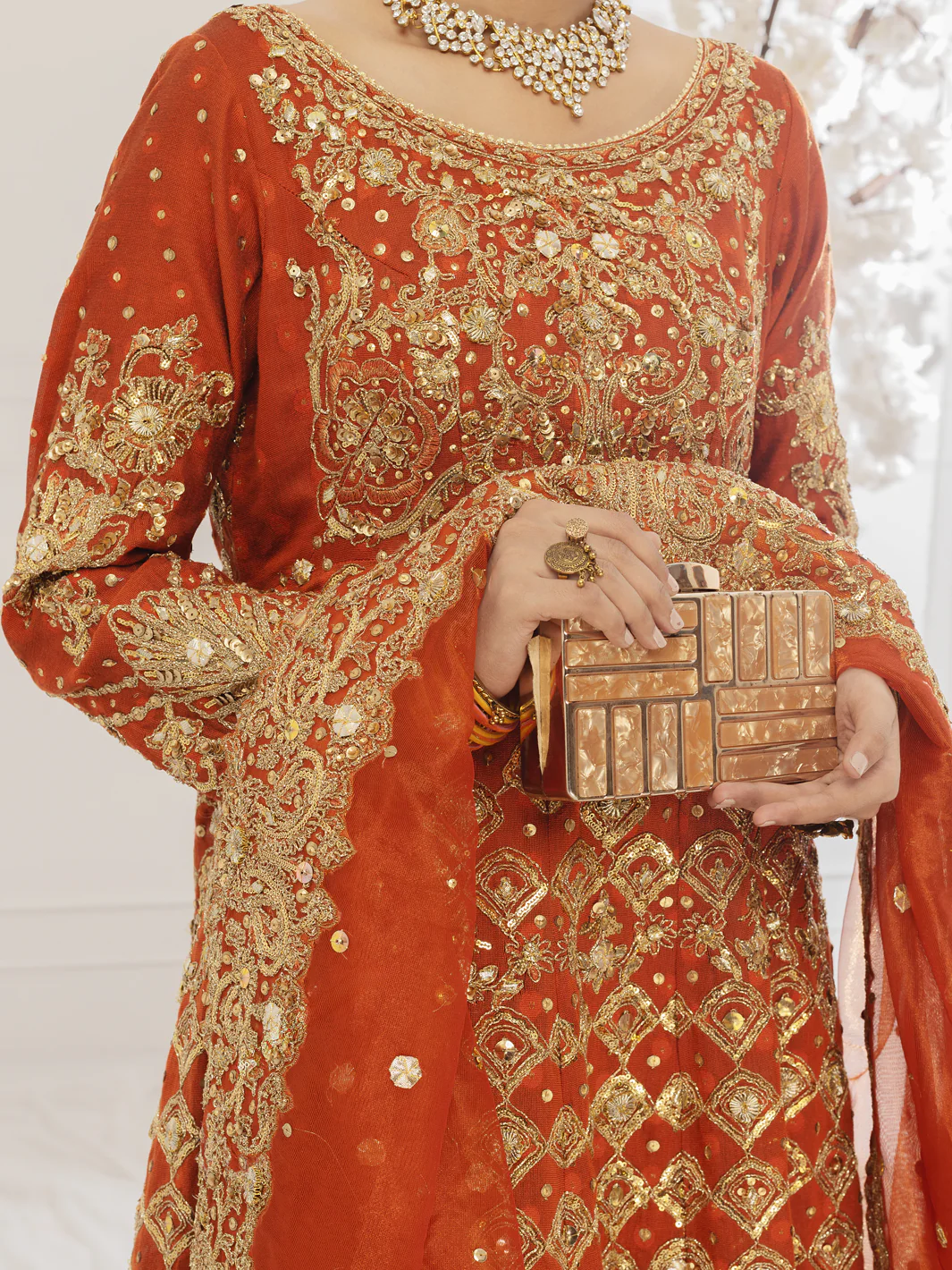 Bridal Dress - AL-BRD-054 - Image 5