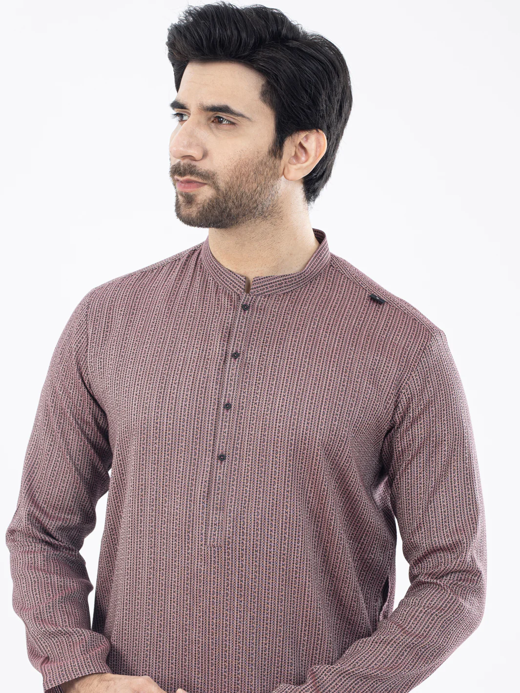 Pink Kurta - AL-K-1071 - Image 4