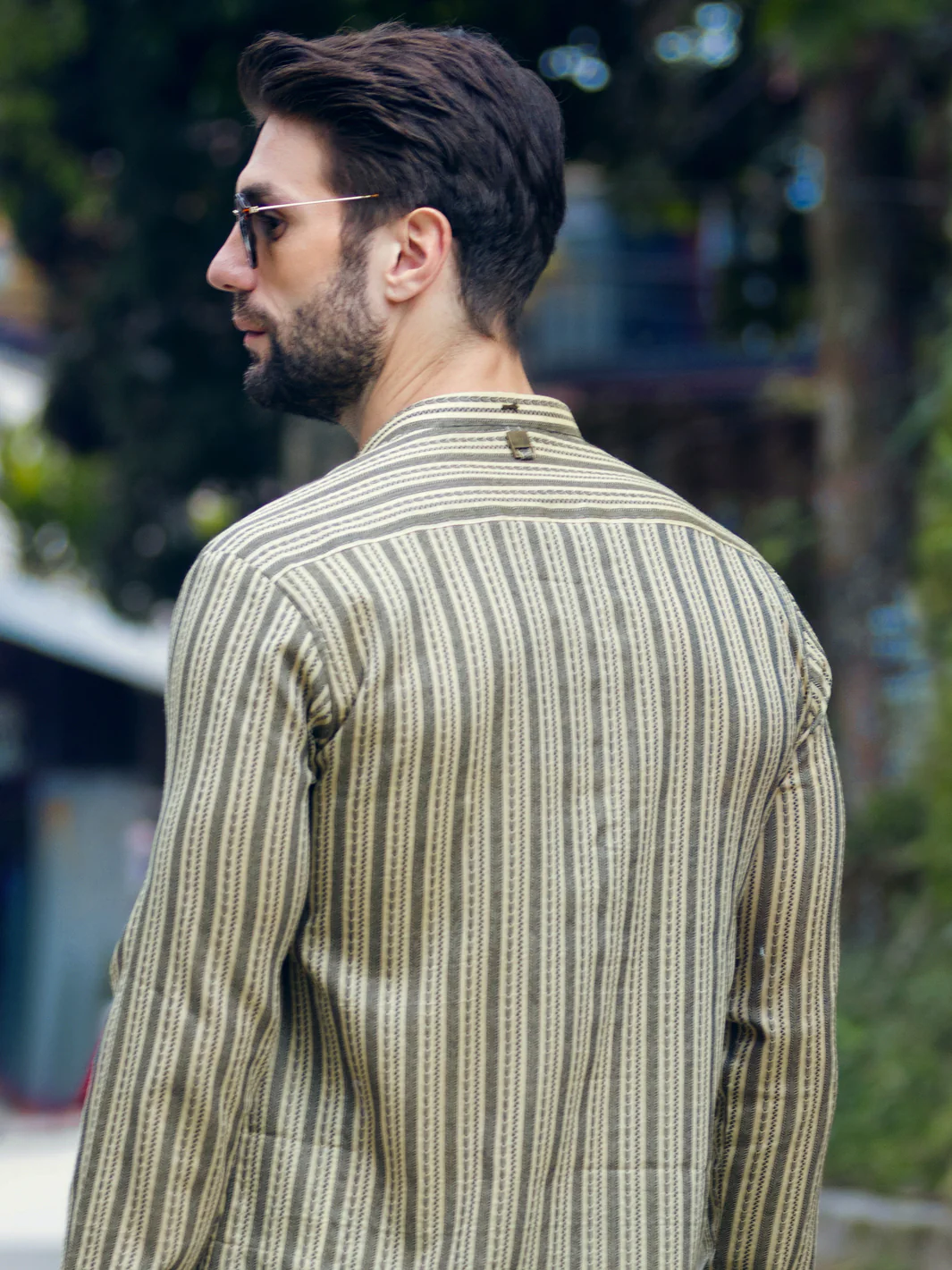 Light Yellow Kurta - AL-K-1074 - Image 3