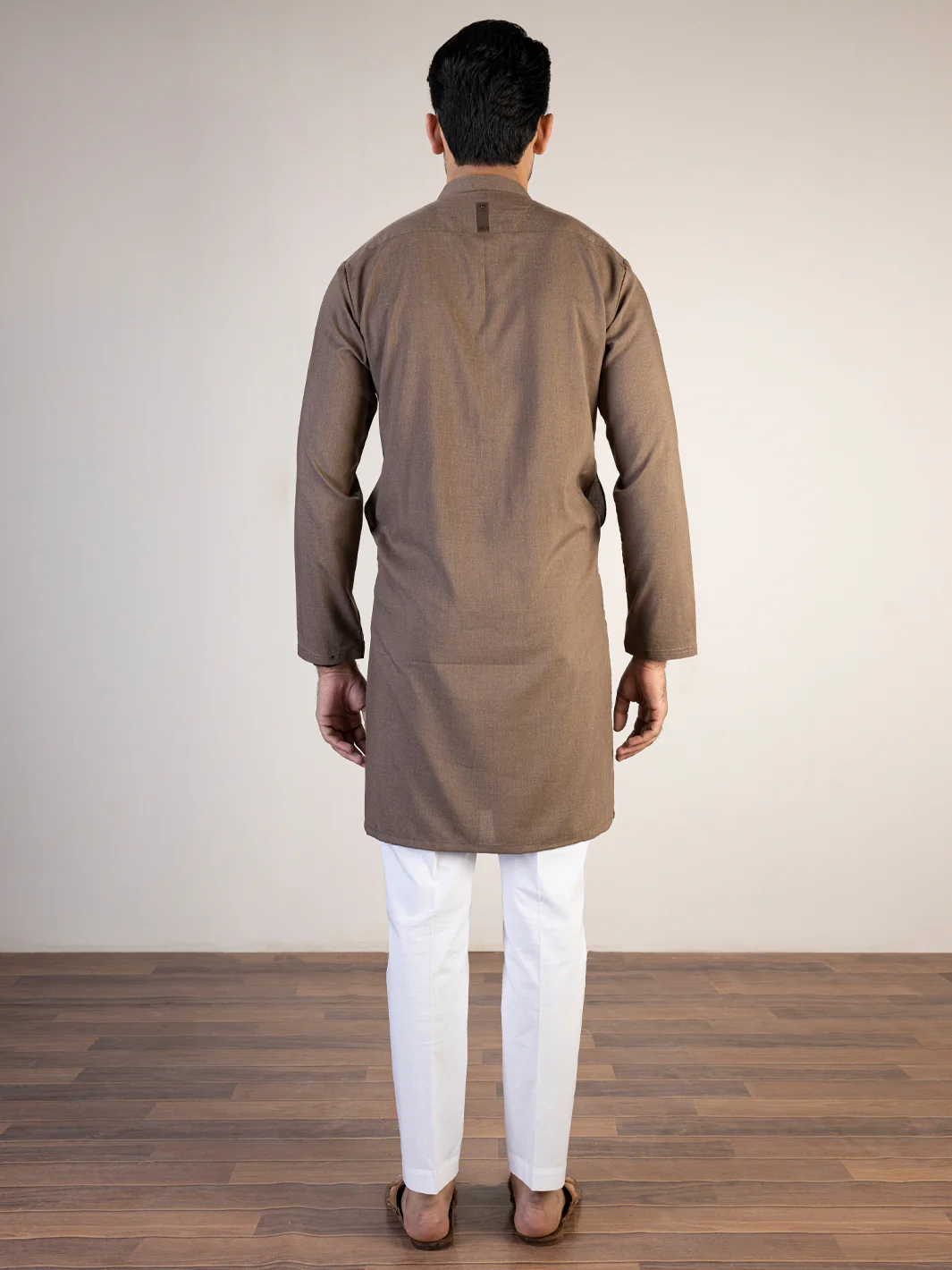 Brown Kurta - AL-K-1077 - Image 2