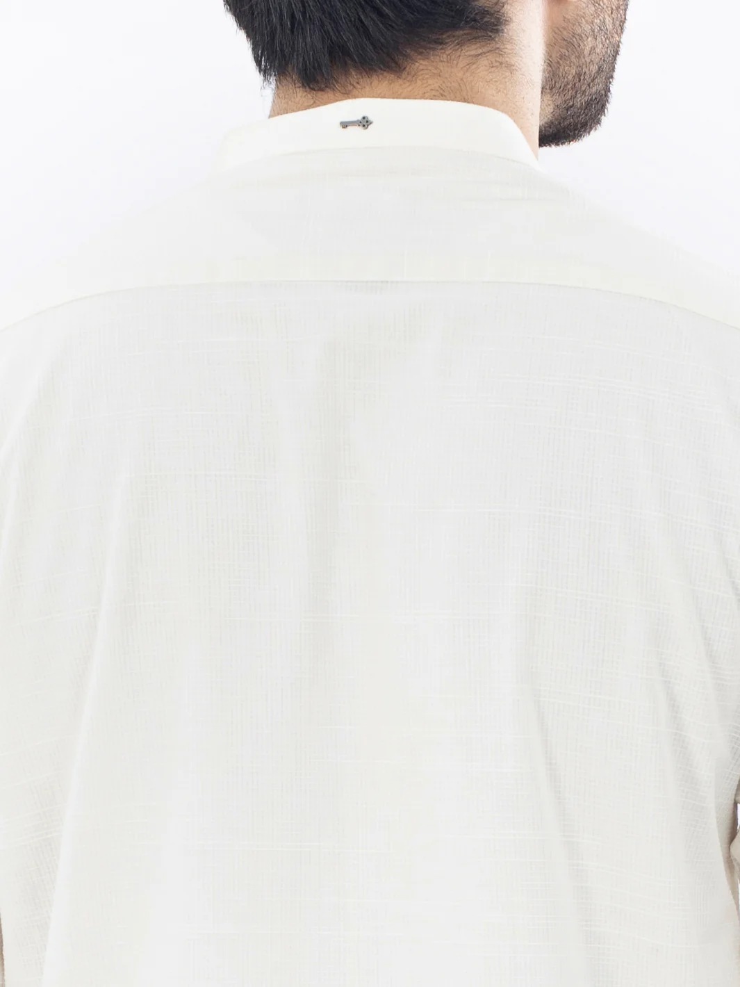 Off White Kurta - AL-K-1103E - Image 3