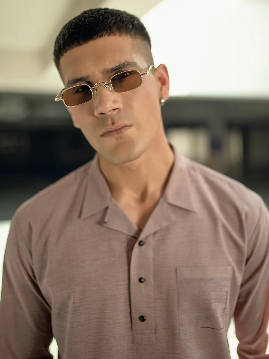 Brown Kurta - AL-K-1127 - Image 3