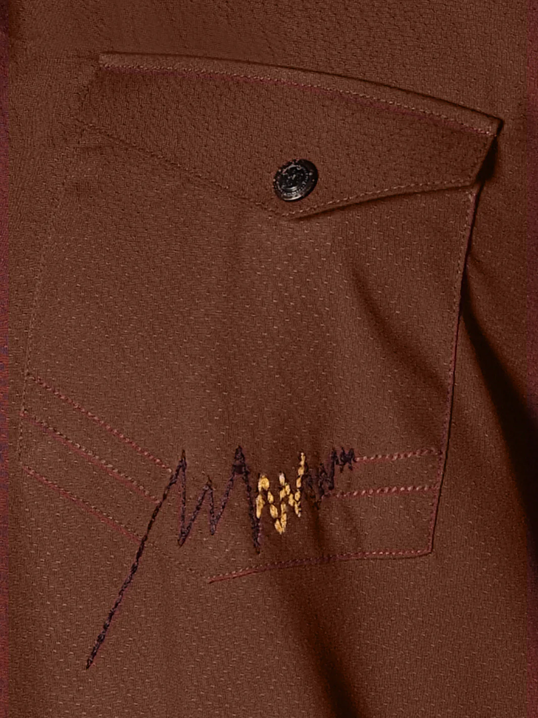 Brown Blended Kurta - AL-K-853 - Image 3