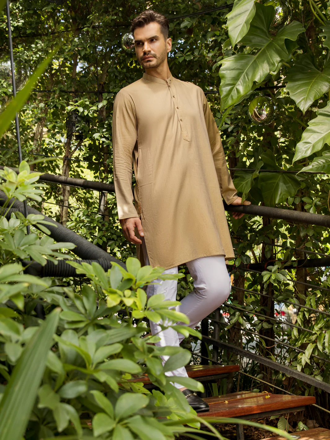 Green Kurta - AL-K-996 - Image 3
