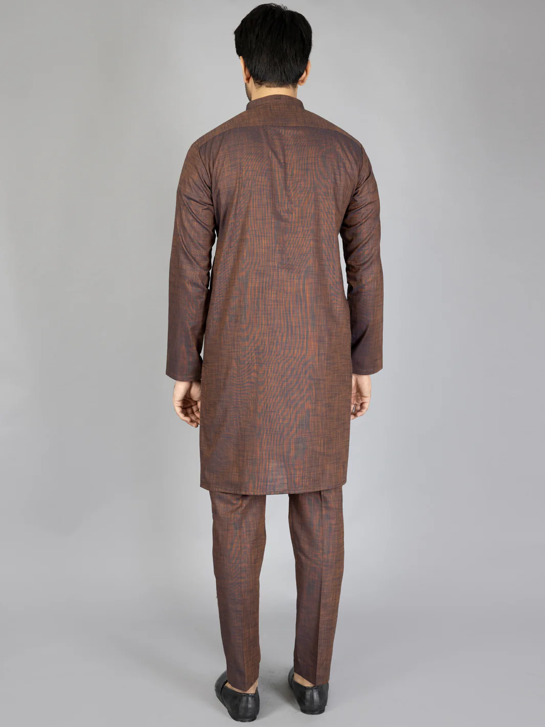 Purple Blended Kurta Trouser - AL-KT-2889 - Image 3