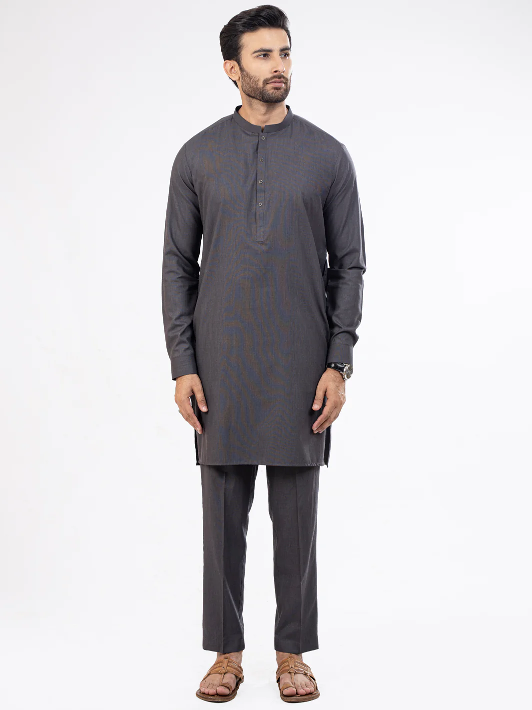 Grey Kurta Trousers - AL-KT-2917