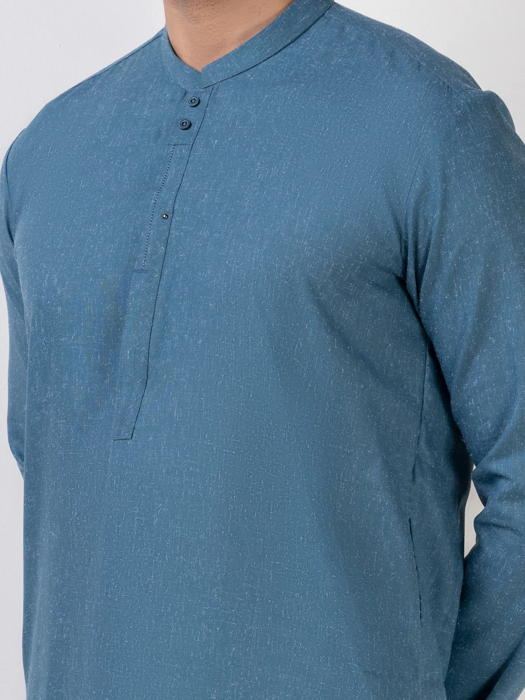 Blue Kurta Trousers - AL-KT-3022 - Image 2