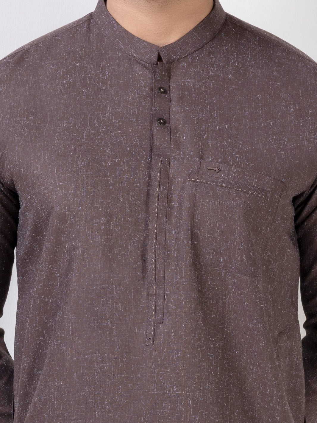 Brown Kurta Trousers - AL-KT-3023 - Image 2