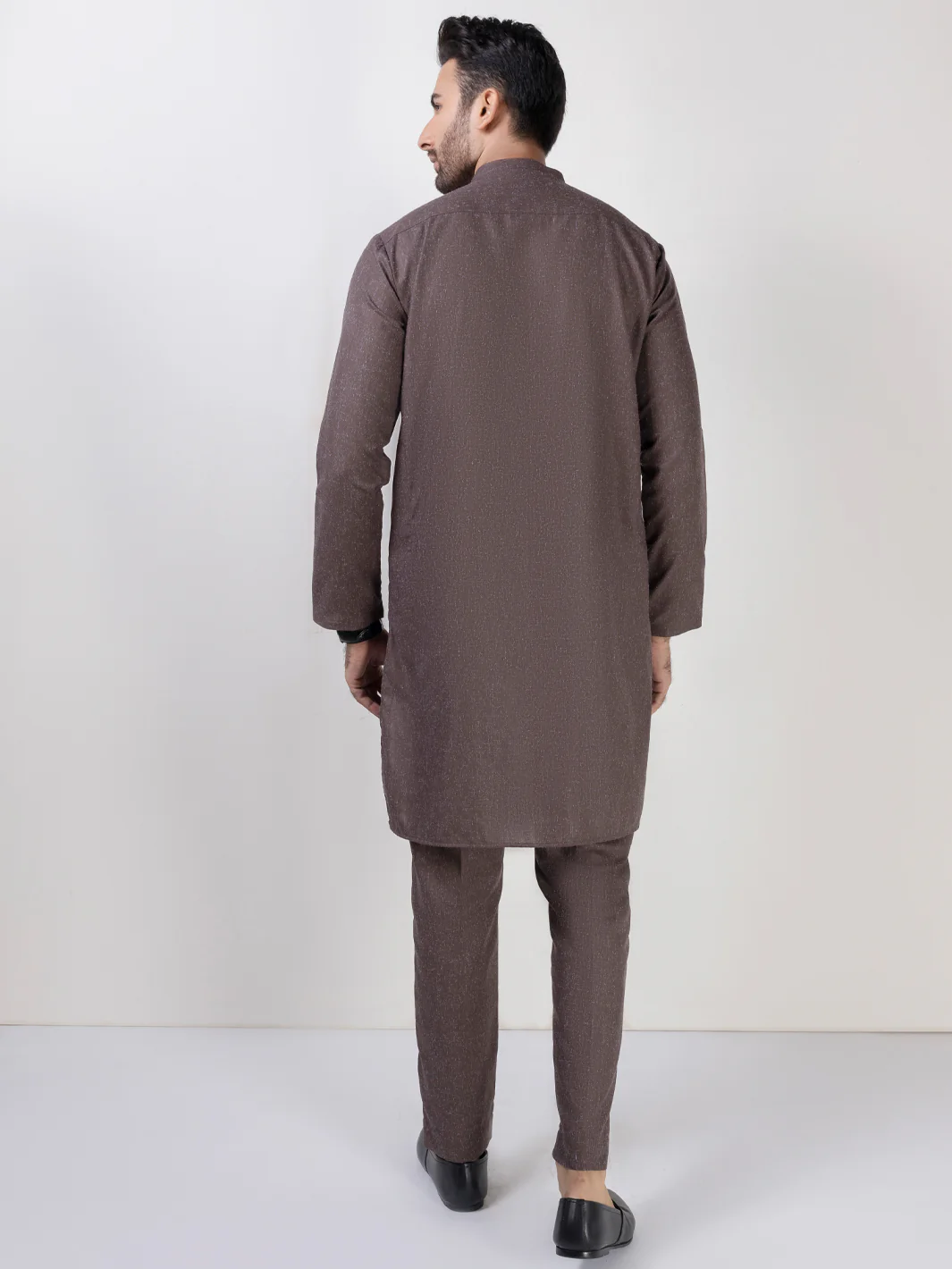 Brown Kurta Trousers - AL-KT-3023 - Image 3