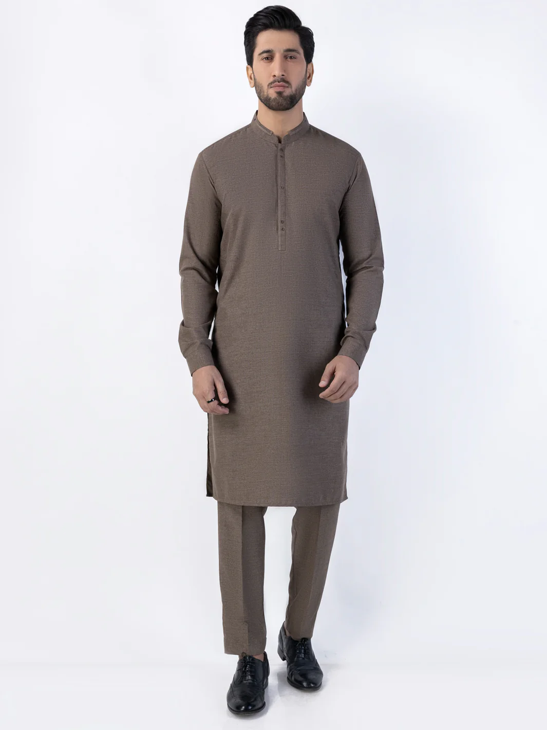 Brown Kurta Trousers - AL-KT-3027