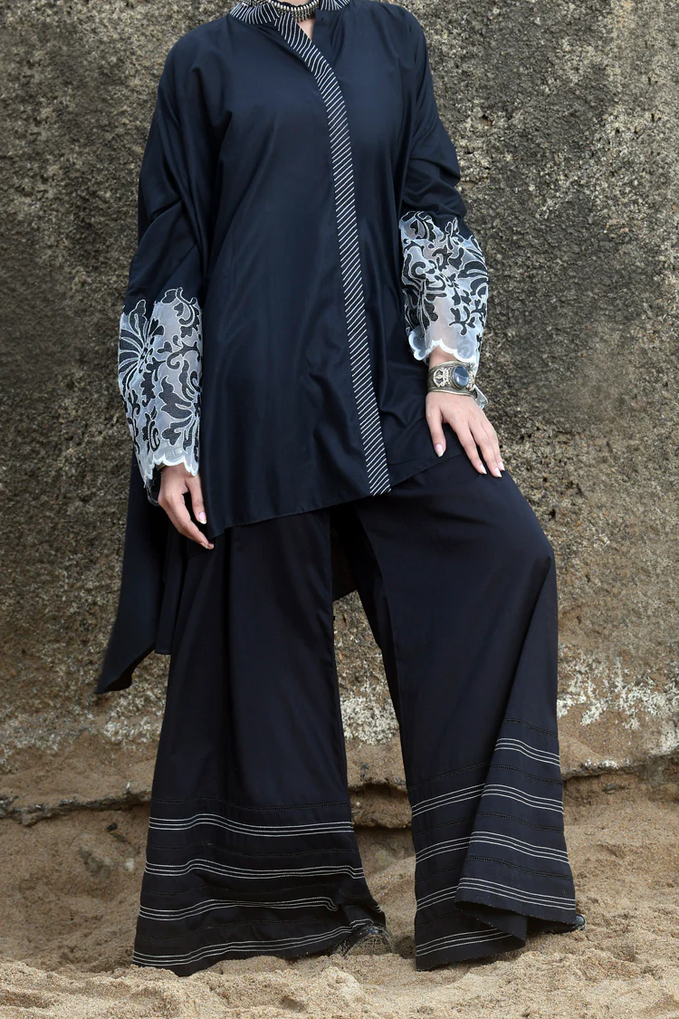 Black Tunic - AL-LK-612 - Image 2