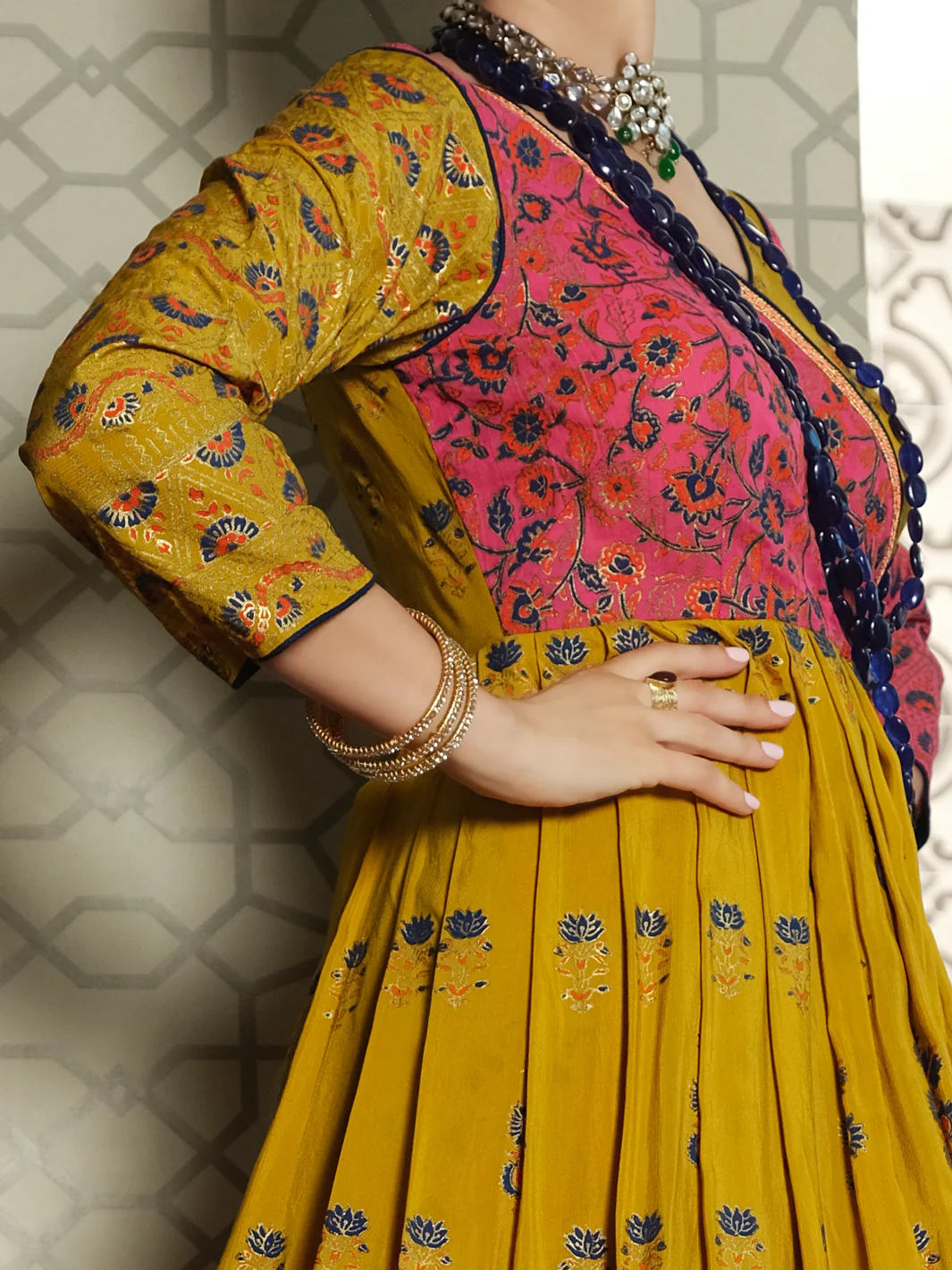 Mustard Tunic - AL-LK-715 - Image 3