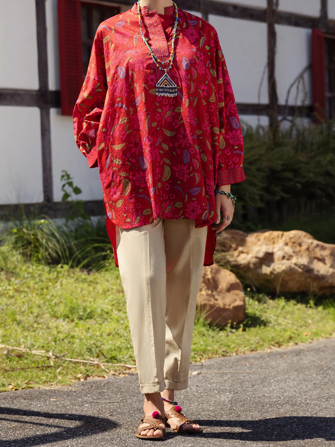 Red Kurti - AL-LK-864