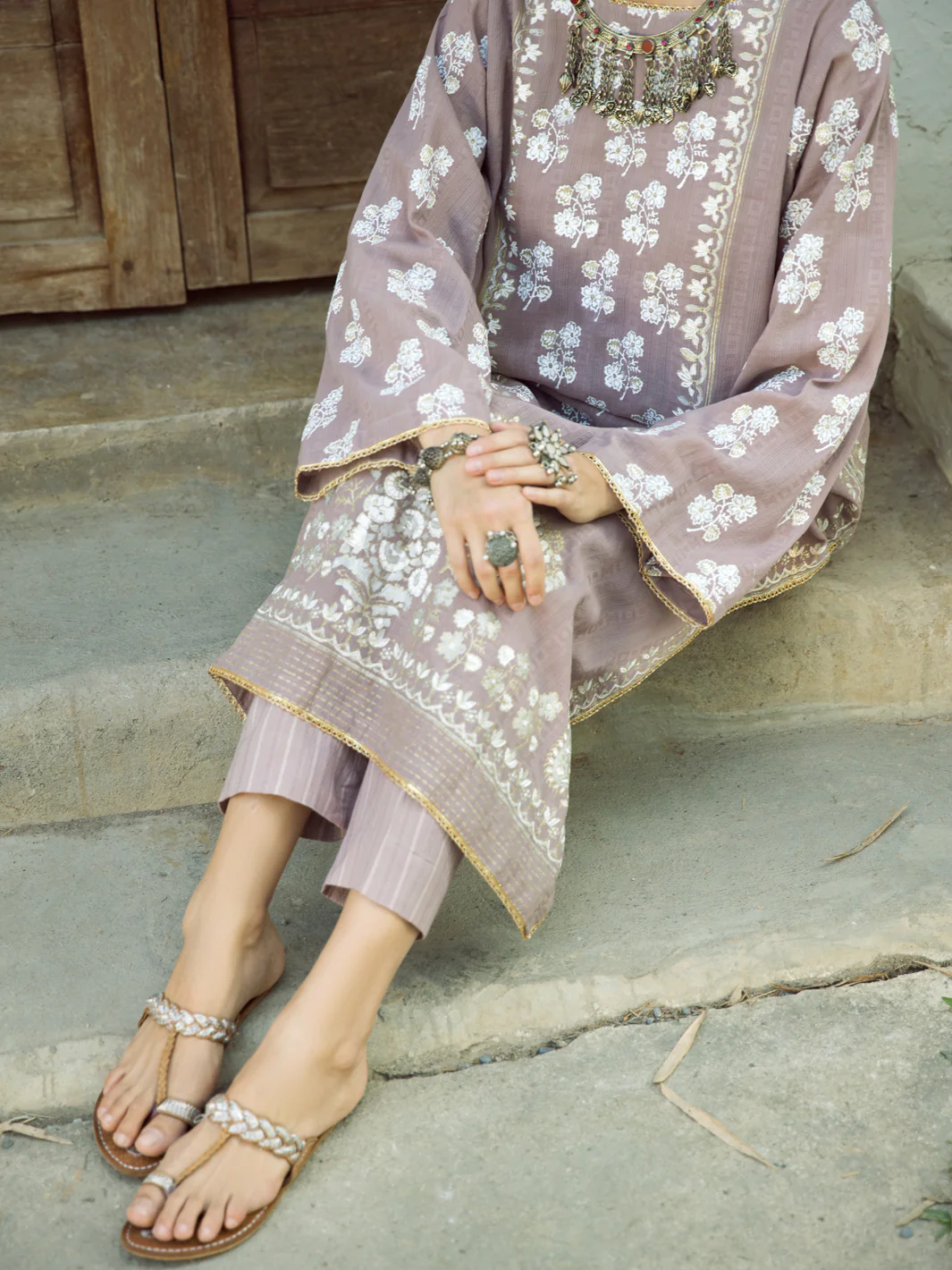 Lilac Kurti - AL-LK-882 - Image 4