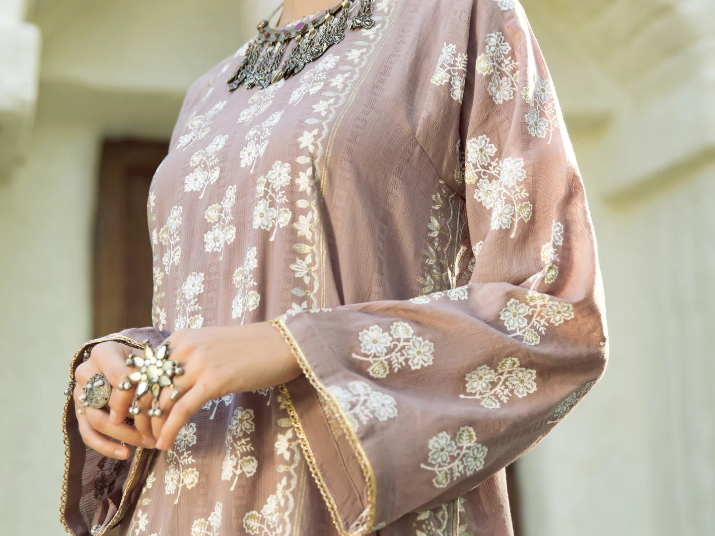 Lilac Kurti - AL-LK-882 - Image 5