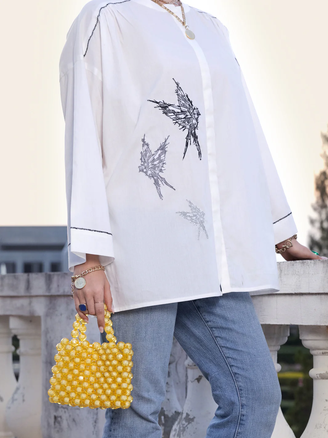 White Kurti - AL-LK-886 - Image 2