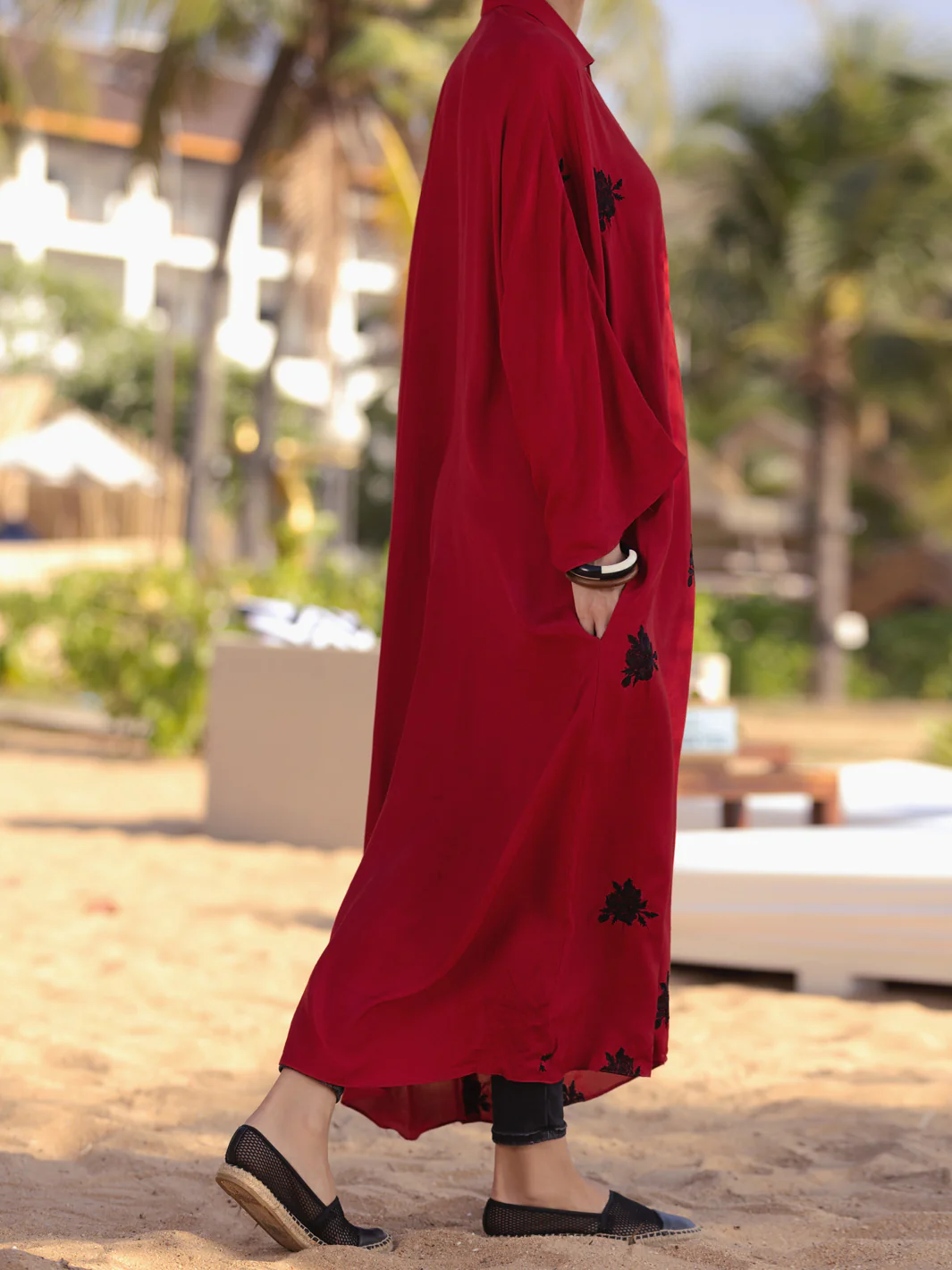 Red Kurti - AL-LK-892 - Image 2