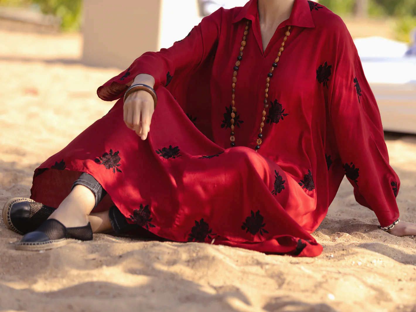 Red Kurti - AL-LK-892 - Image 3