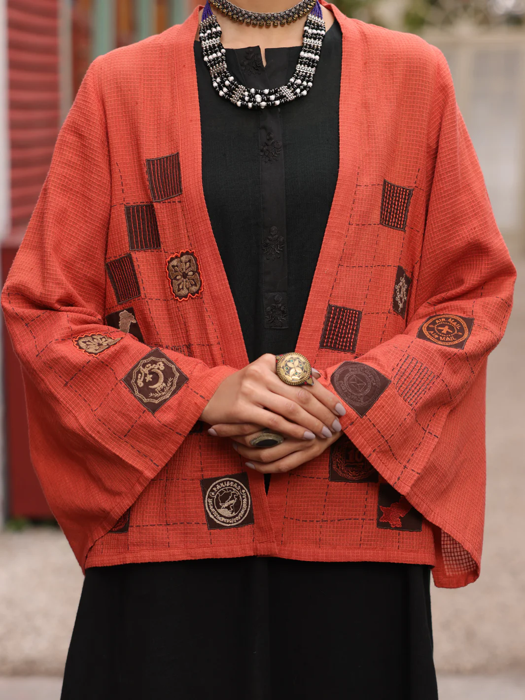 Rust Kurti - AL-LK-920 - Image 3
