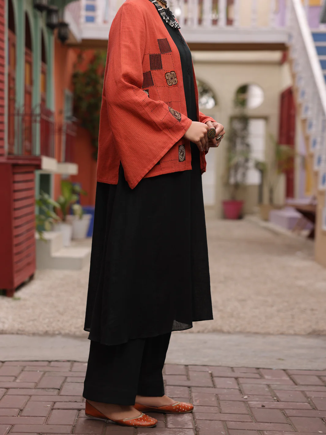 Rust Kurti - AL-LK-920 - Image 4