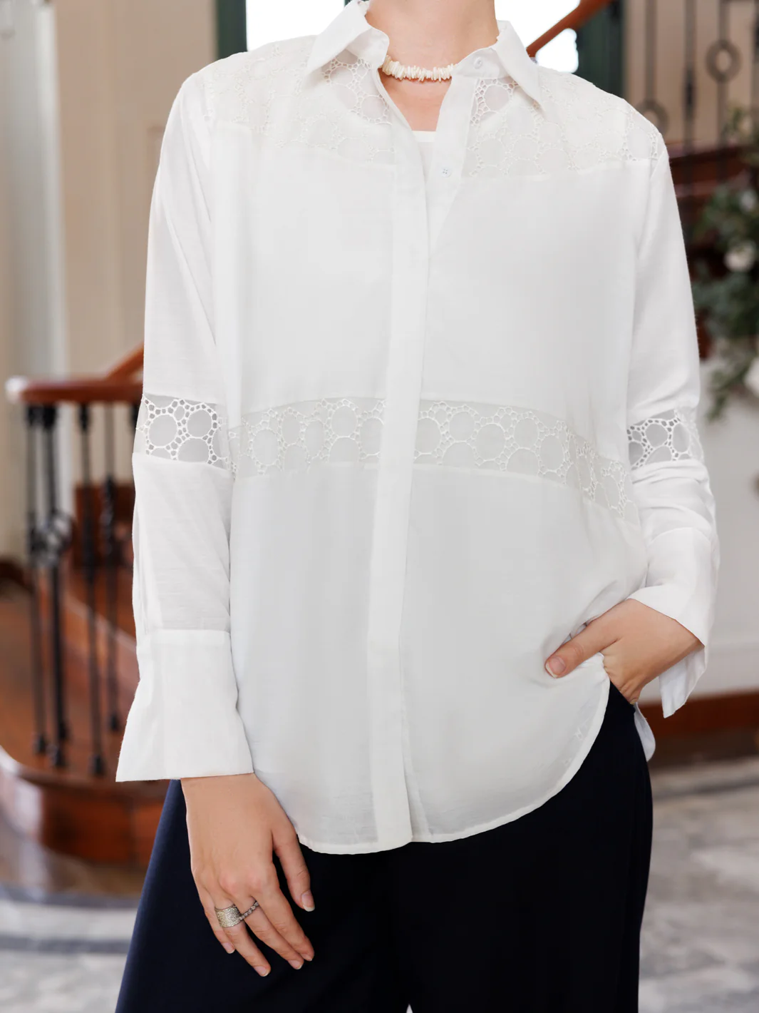 White Kurti - AL-LK-925 - Image 4