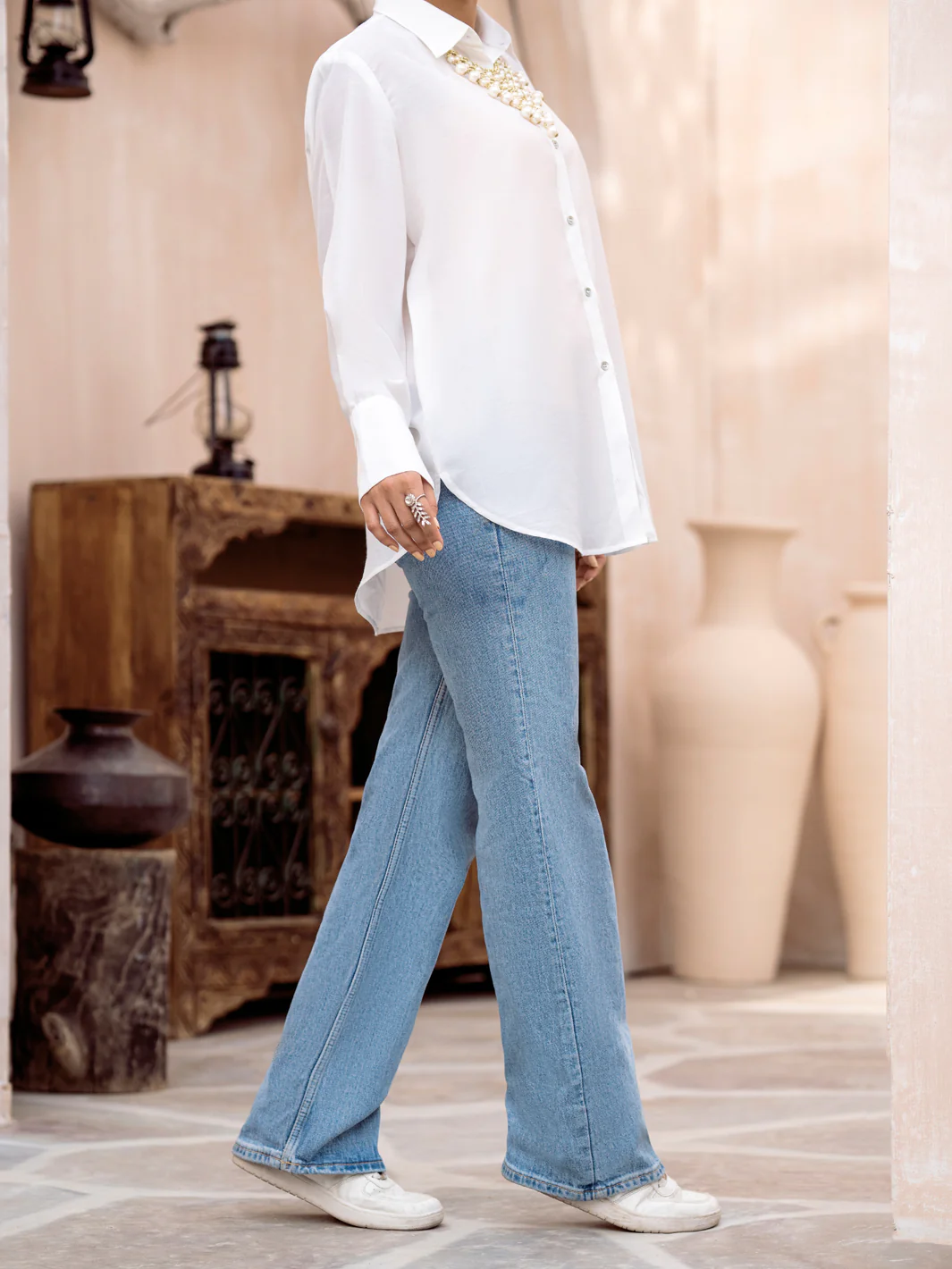 White Kurti - AL-LK-927 - Image 2