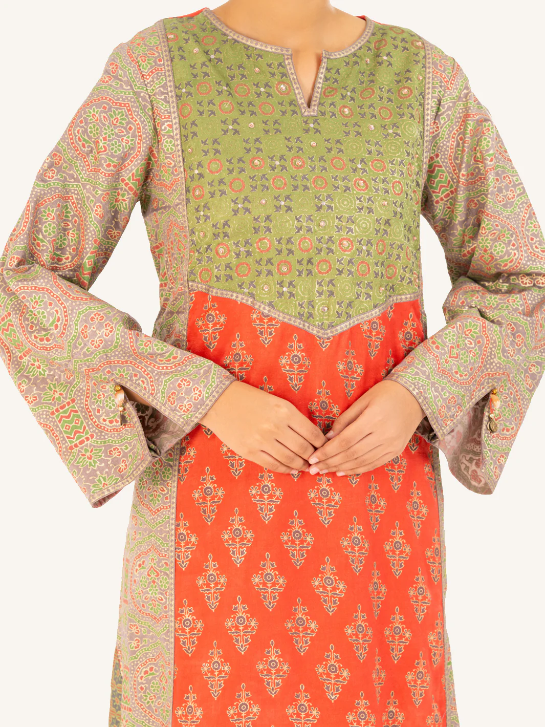 Skin Velvet Formal 2Pc Stitched - AL-LS-LKS-554 - Image 3