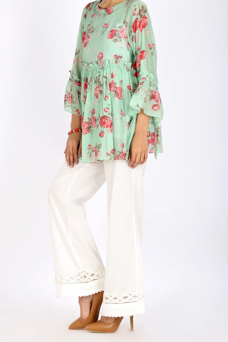 Sea Green Tunic - AL-LSK-124 - Image 2