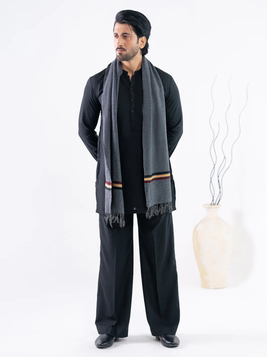 Grey Muffler - AL-MFLR-011 - Image 3