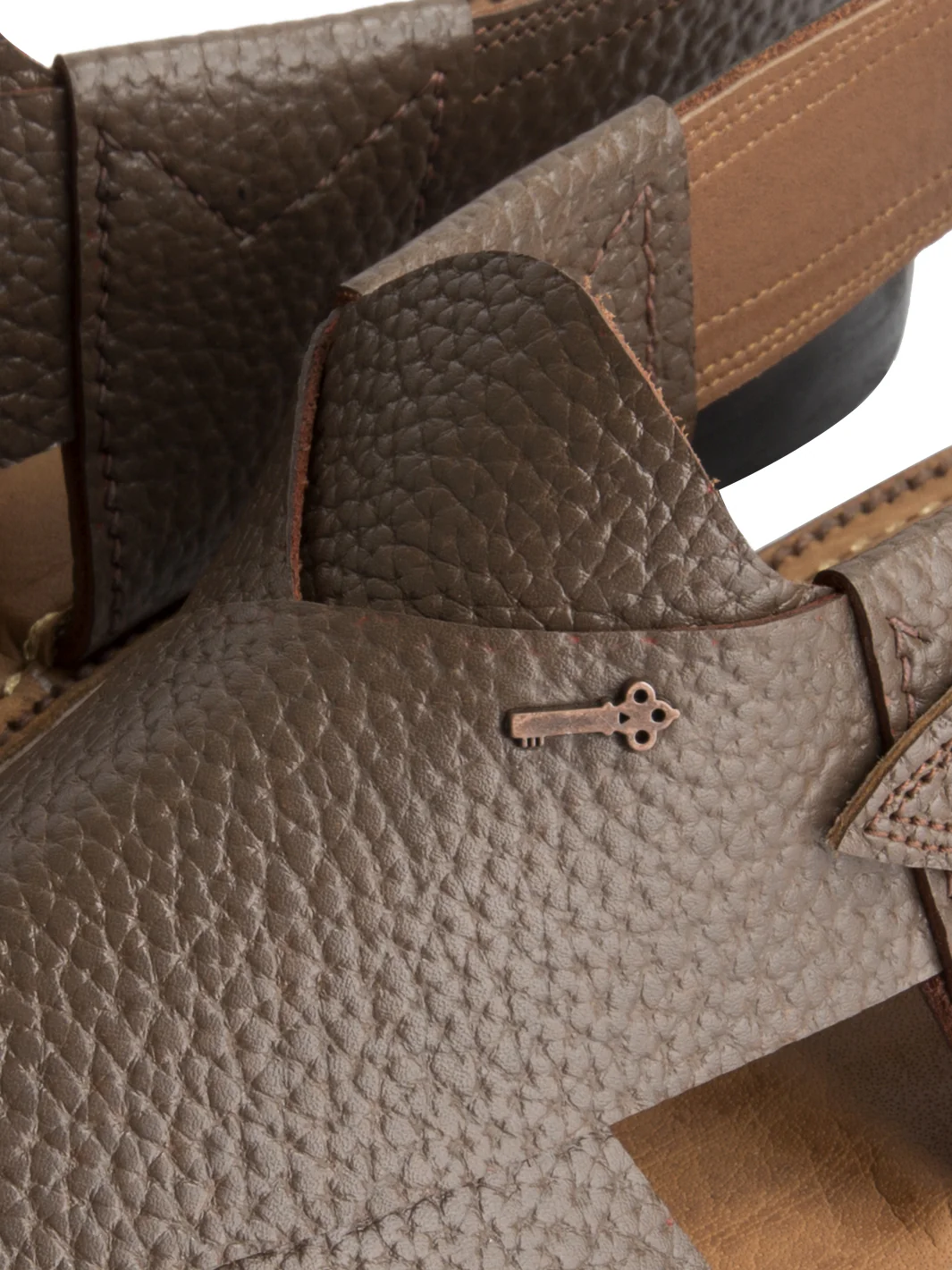 Brown Peshawari Chappal - AL-MFW-HC-086 - Image 2