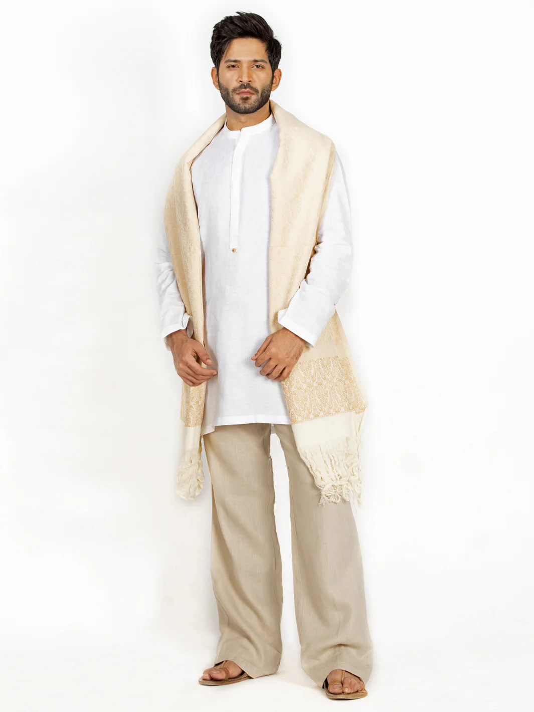 Cream Stole - AL-MST-044