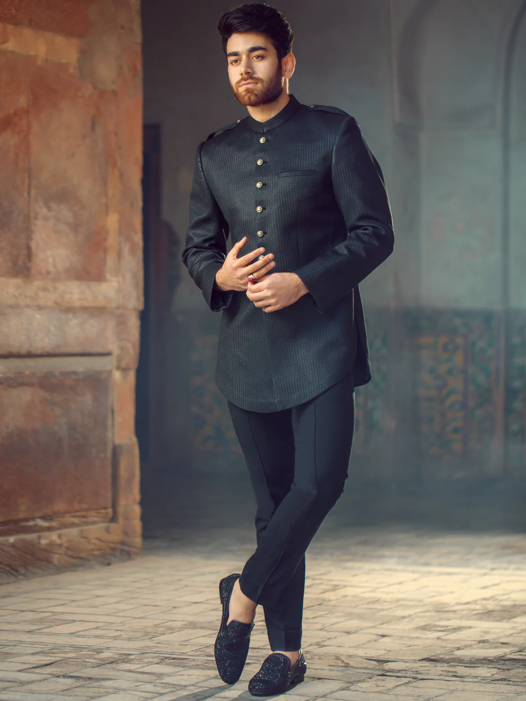 Black Prince Coat - AL-PCS-009