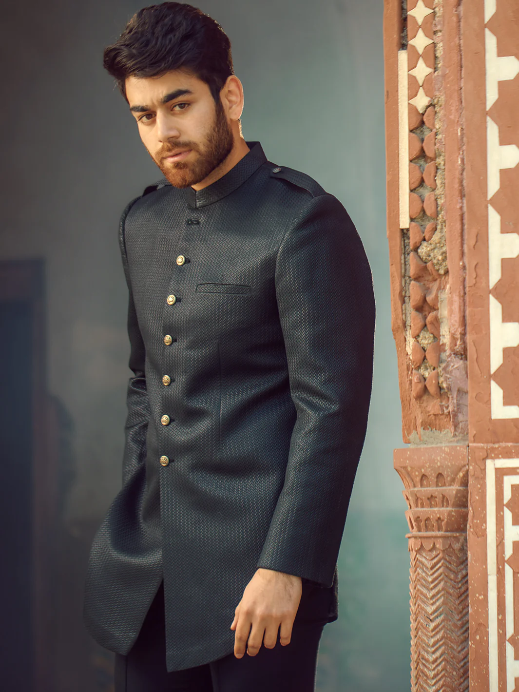 Black Prince Coat - AL-PCS-009 - Image 3