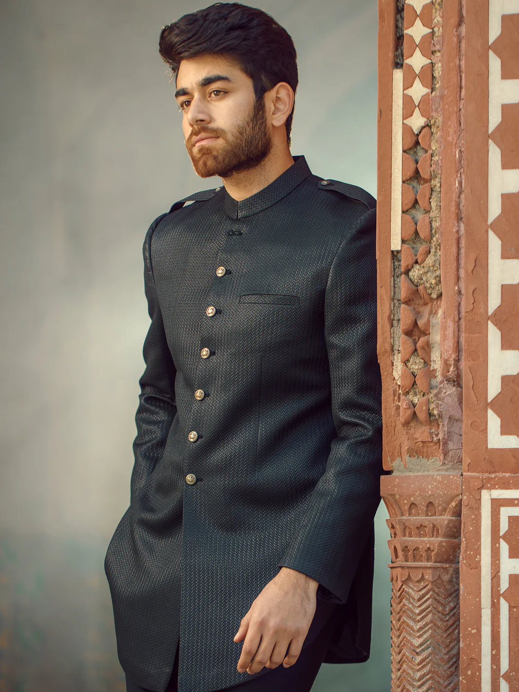 Black Prince Coat - AL-PCS-009 - Image 4