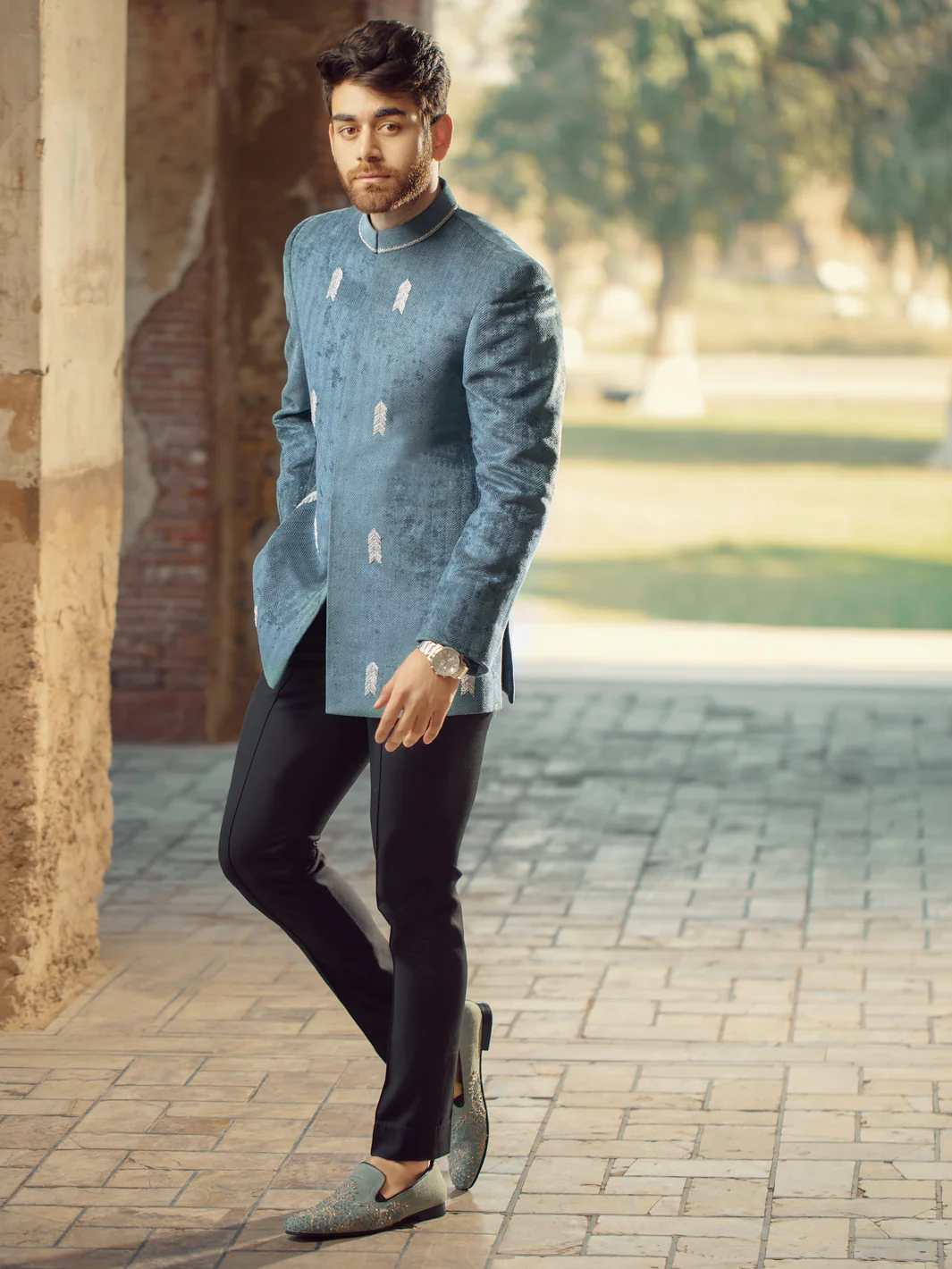 Blue Prince Coat  - AL-PCS-010 - Image 2