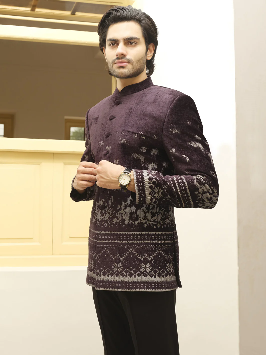 Black Prince Coat  - AL-PCS-022 - Image 3