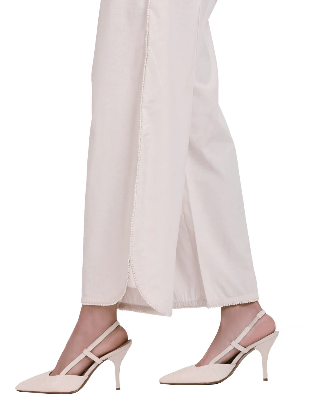 Off White Women Trouser - AL-T-490 - Image 2